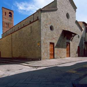 The romanuesque Parish church of Borgo San Lorenzo