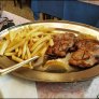 patate fritr con carne ai ferri
