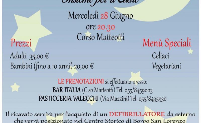 CENANDO SOTTO LE STELLE BSL 28-06-2017