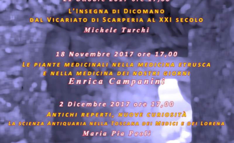 programma gruppo archeologico dicomano