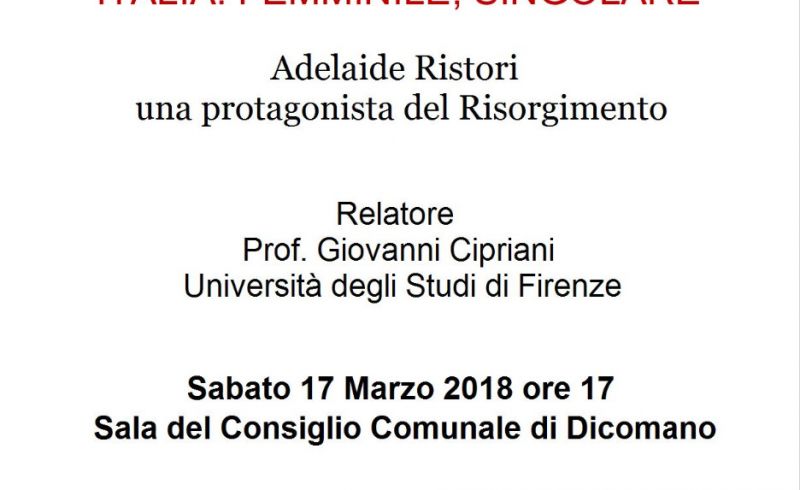 Adelaide Ristori 17 marzo