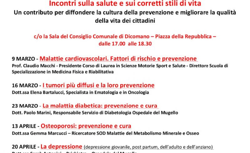 venerdì della salute