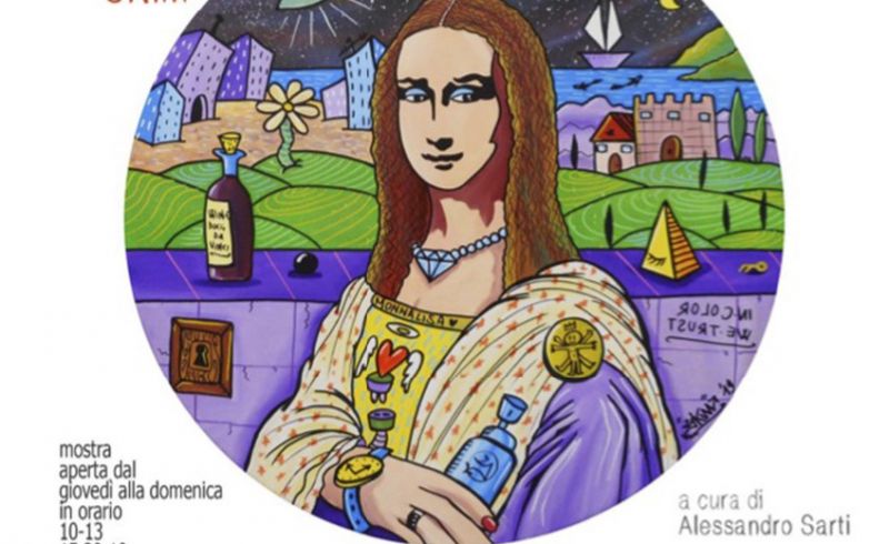 Locandina mostra personale SKIM