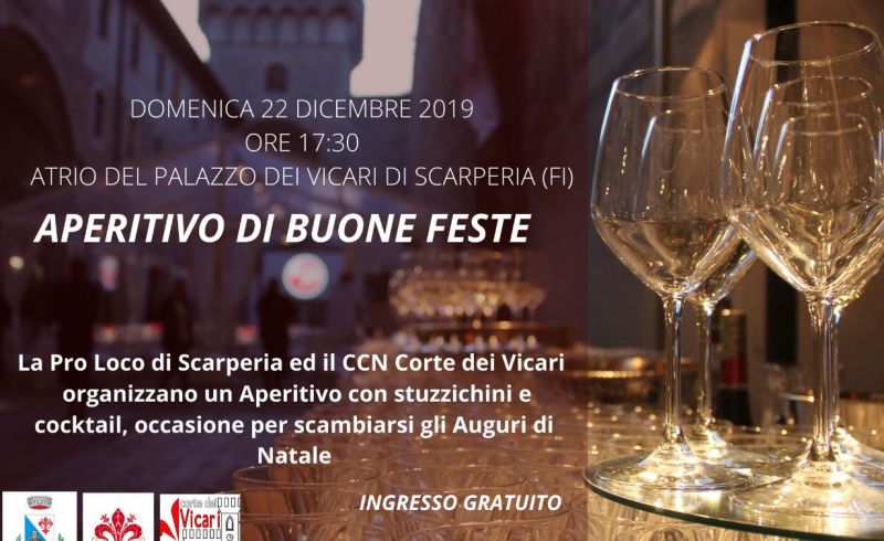Aperitivo di Buone Feste 22DICSCARPERIA