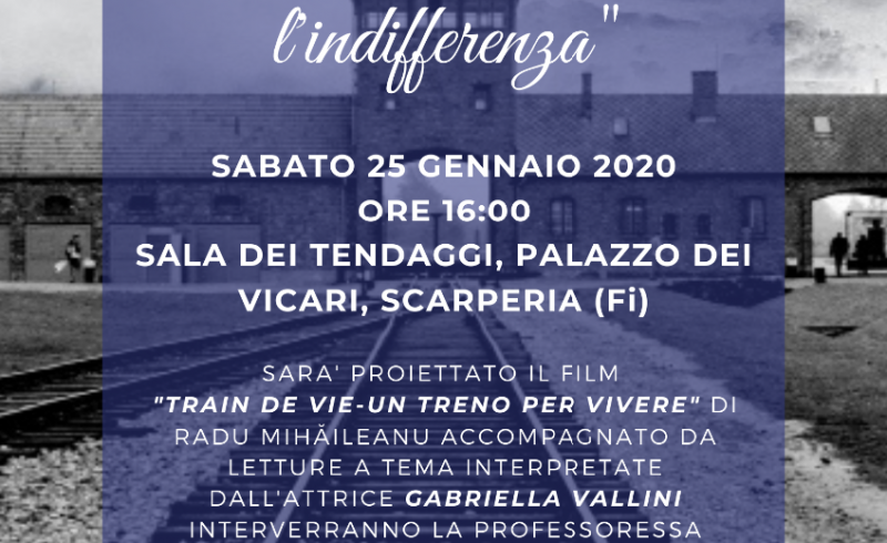 Giorno della memoria 2020 locandina