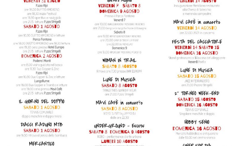 eventi AGOSTO 2020 (palazzuolo)