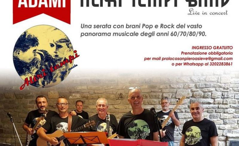 locandina altri tempi band