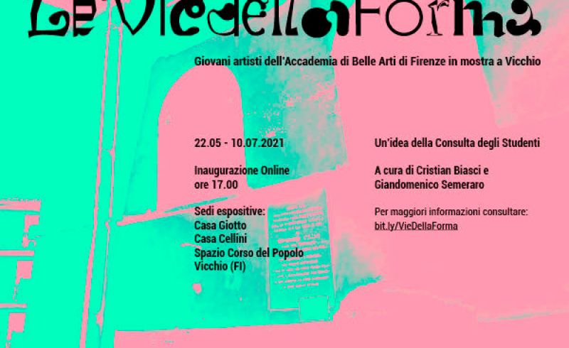 LE VIE DELLA FORMA_VICCHIO