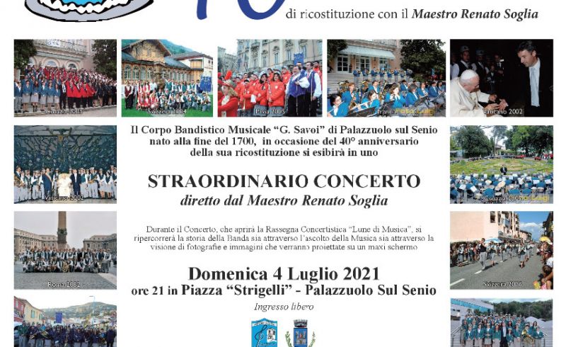 40 anni Corpo Bandistico 4 luglio