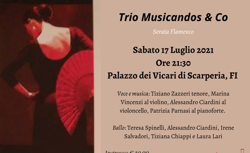Sabato 17 luglio- Flamenco palazzo dei vicari