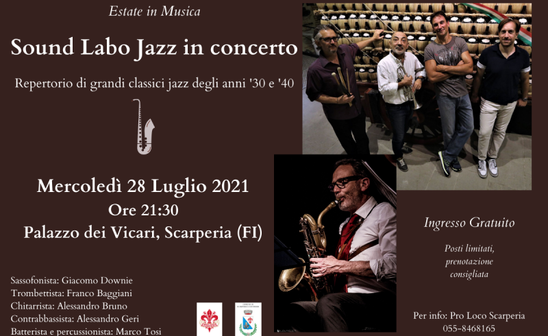 Estate in Musica Sound Labo Jazz in concerto