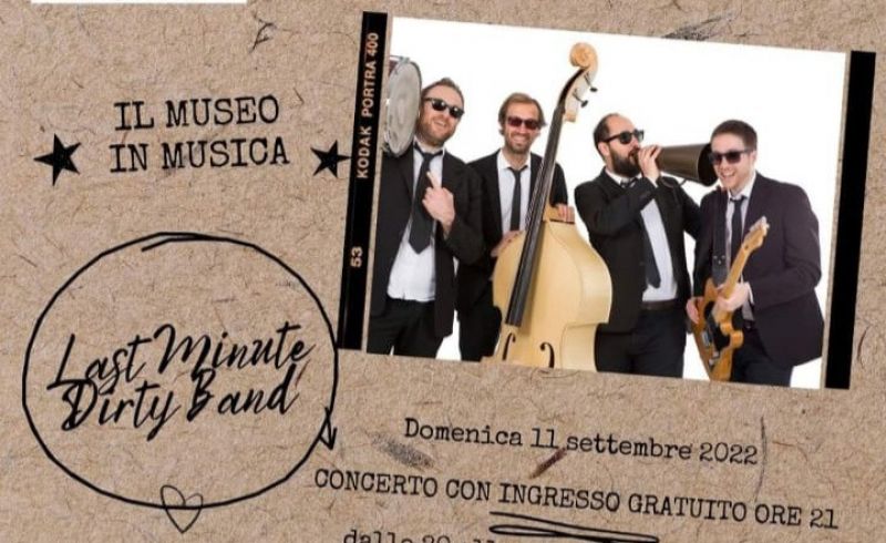 Camerata de' Bardi_Locandina Museo in Musica 2022_Last Minute Dirty Band_11.09.2022