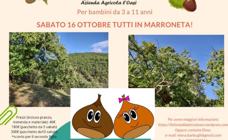 16 ottobre tutti in fattoria OASI