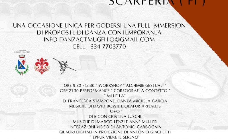 Danzact Scarperia 7 agosto 2022