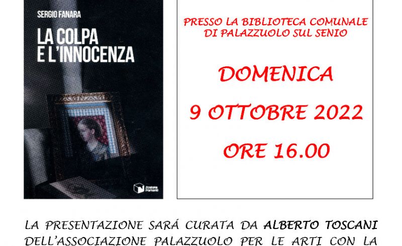 Volantino presentazione libro 9 Ottobre