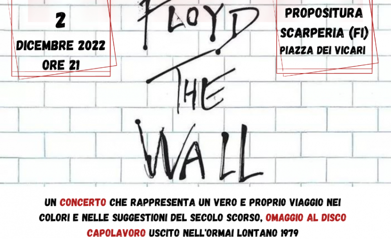 VENERDì 2 DICEMBRE THE WALL