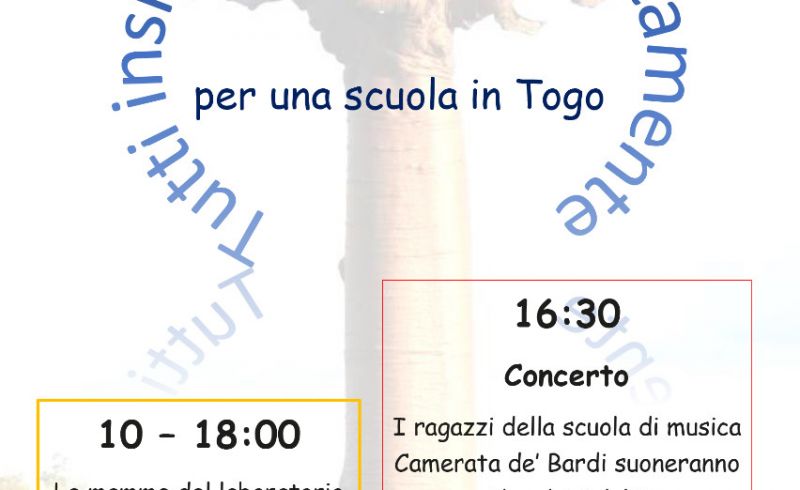 Locandina Una scuola in Togo - 4.12.2022