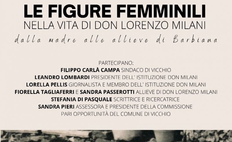 Le figure femminili nella vita di Don Lorenzo Milani. (Documento A4)