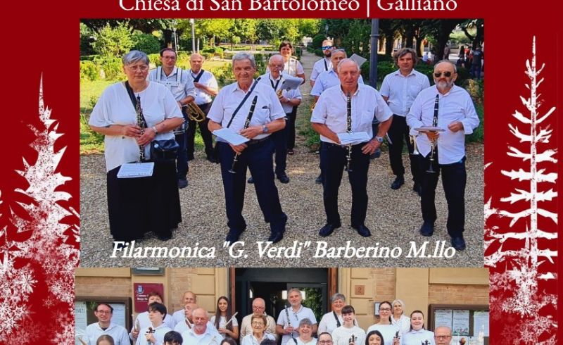 Filarmonica G. Verdi e CdB_Galliano_Concerto di Natale_27.12.2025