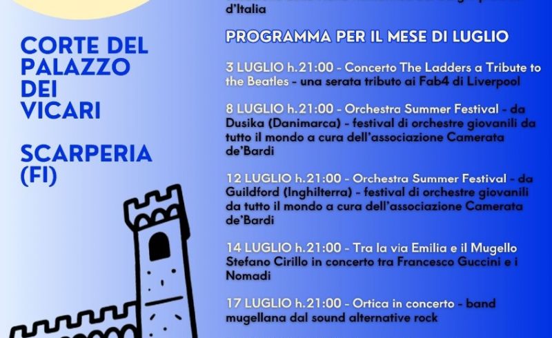Locandina Estate in Musica 2026