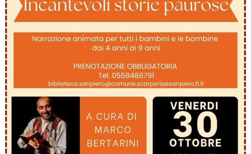 Halloween biblioteca San Piero