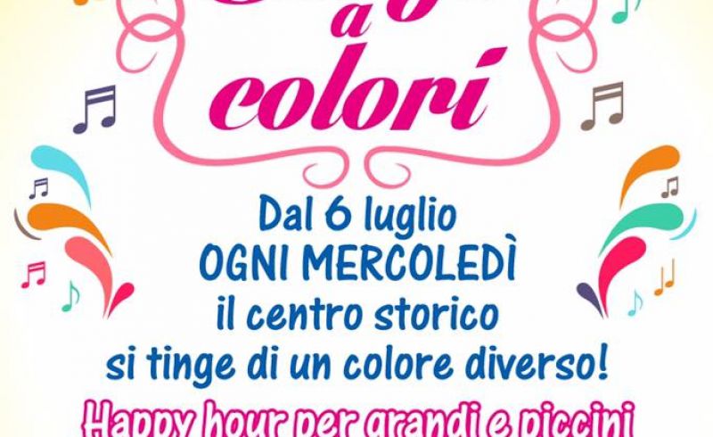 Every Wednsday in July -  COLOURED BORGO