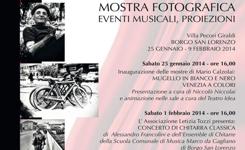 from 25th/01 till 9th/02 - PHOTO  EXHIBIT DEDICATED TO MARIO CALZOLAI