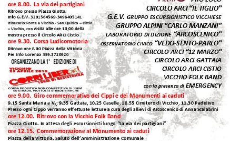25th/04 - LIBERAZIONE DAY IN VICCHIO
