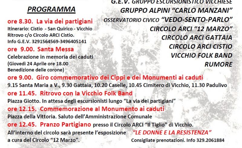 25th/04 - 69° COMMEMORATION OF LIBERAZIONE