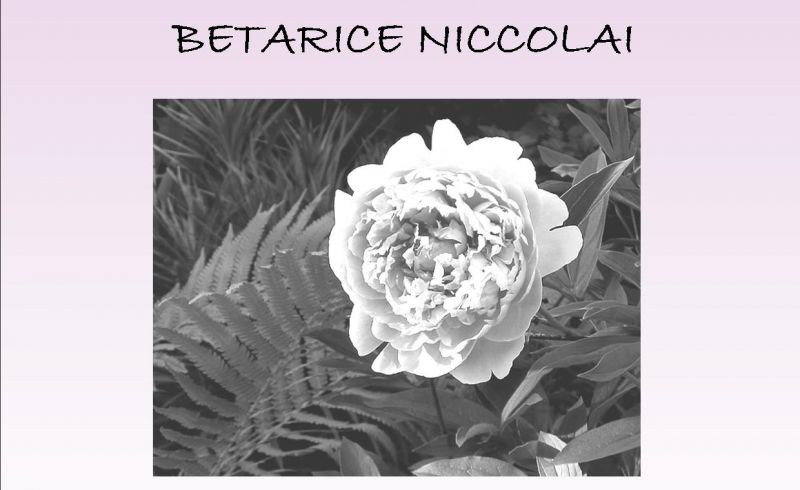 13rd/06 - DINNER WITH BEATRICE NICCOLAI