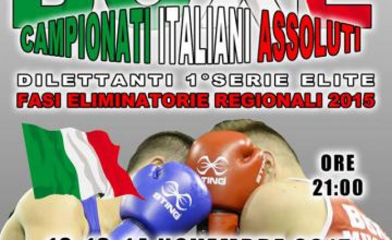 12th to 15th/11 - ITALIAN BOXING CHAMPIONSHIP