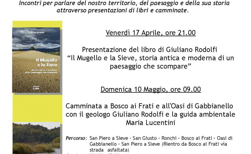 10th/05 - WALKING THROUGH HISTORY, READING THE LANDSCAPE at Bosco ai Frati and Gabbianello Oasis