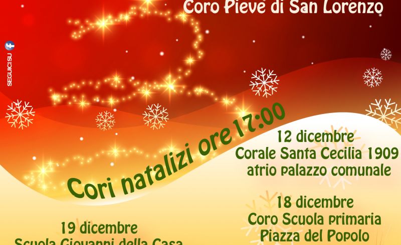 12th,18th,19th and 20th/12- CHRISTMAS CONCERTS IN BORGO SAN LORENZO