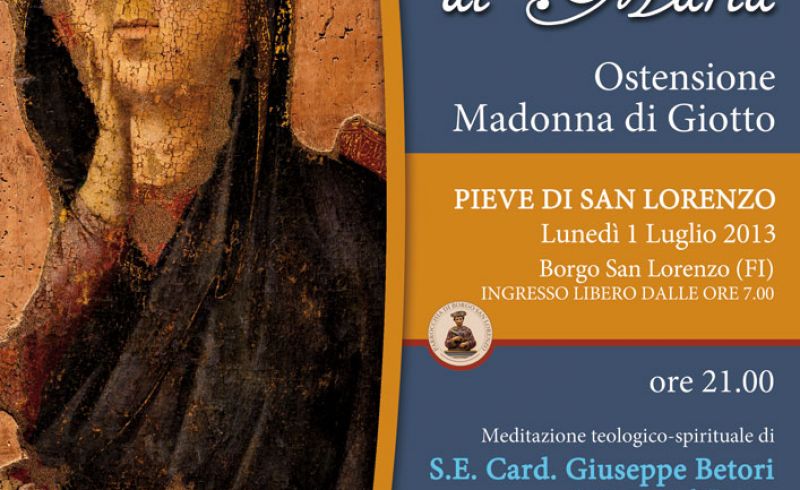 1st/07 - DISPLAY OF MADONNA DI GIOTTO 