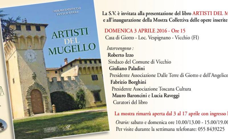 from 3th till 17th/04 - MUGELLO'S ARTISTS