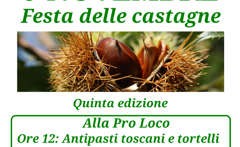 9th/ 11 - CHESTNUT FESTIVAL IN RONTA