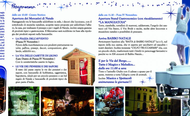 1st, 8th, 15th and 22nd/12 - ADVENT MAGIC-CHRISTMAS MARKETS