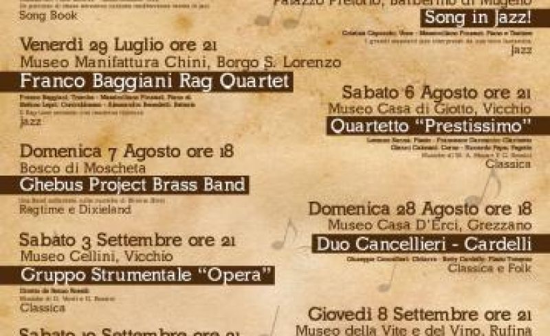 31ST/07 - MUSEUM & MUSIC at Palazzuolo sul Senio