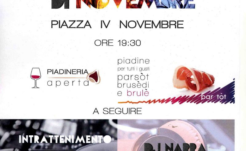 14th/11 - NOVEMBER NIGHT in Palazzuolo sul Senio