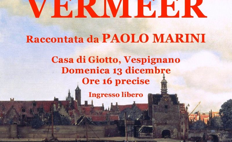 13th/12 - CONFERENCE ABOUT VERMEER WITH PAOLO MARINI