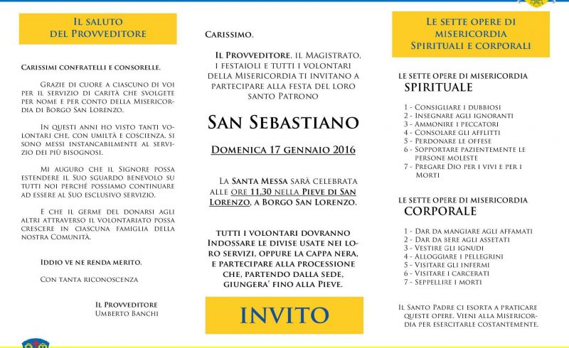 17th/01 -  SAN SEBASTIANO FESTIVAL