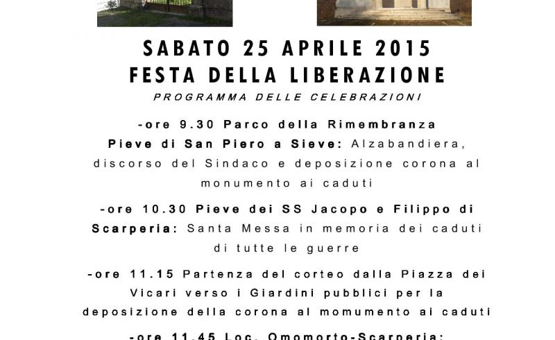 25th/04 - LIBERAZIONE DAY IN SCARPERIA E SAN PIERO