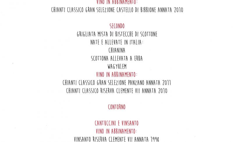 14th/12 - TUTTA BISTECCA a Il Colle è