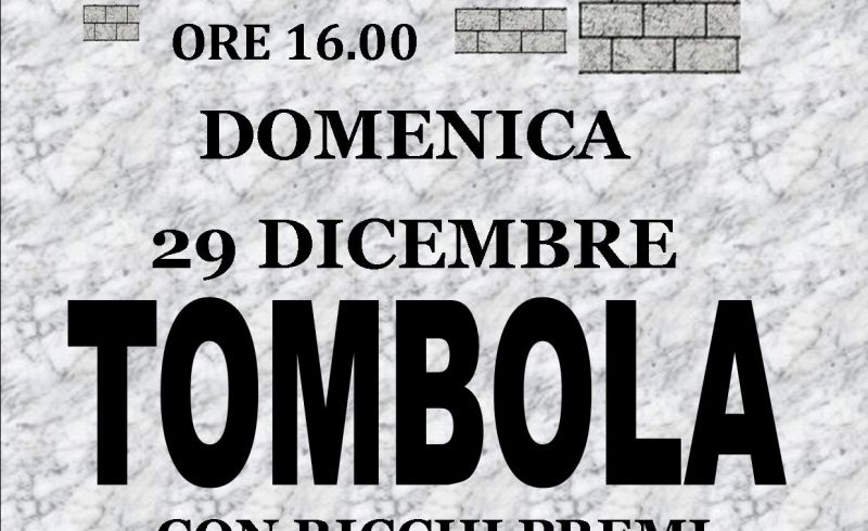 29th/12 - THE BINGO