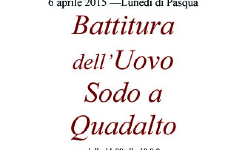 6th/04 - BATTITURA DELL'UOVO