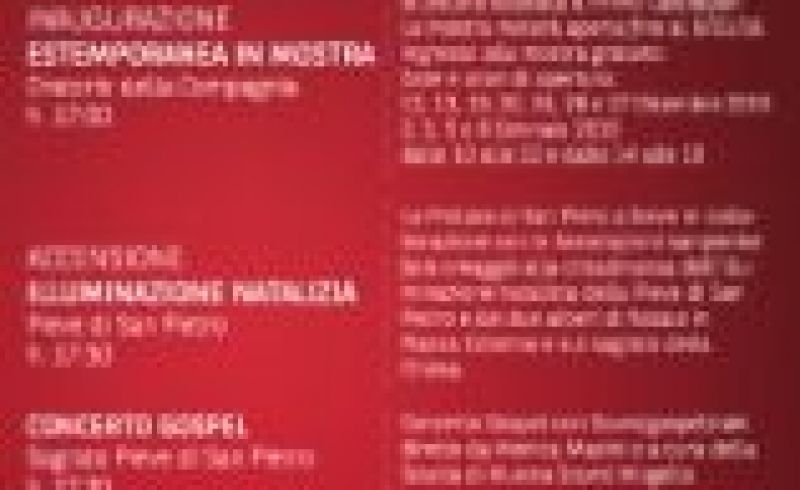 8th , 23rd , 30th/12 and 5th/01 - CHRISTMAS DAYS CONCERTS
