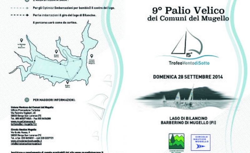 28th/09 - 9° SAILING PRIZE OF THE MUNICIPALITIES OF MUGELLO