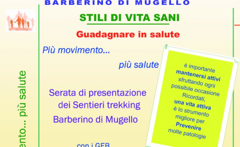 15/05 - SENTIERI TREKKING A BARBERINO DI MUGELLO