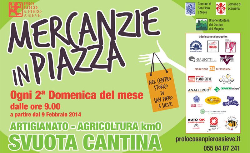 14th/12 - MERCANZIE IN PIAZZA