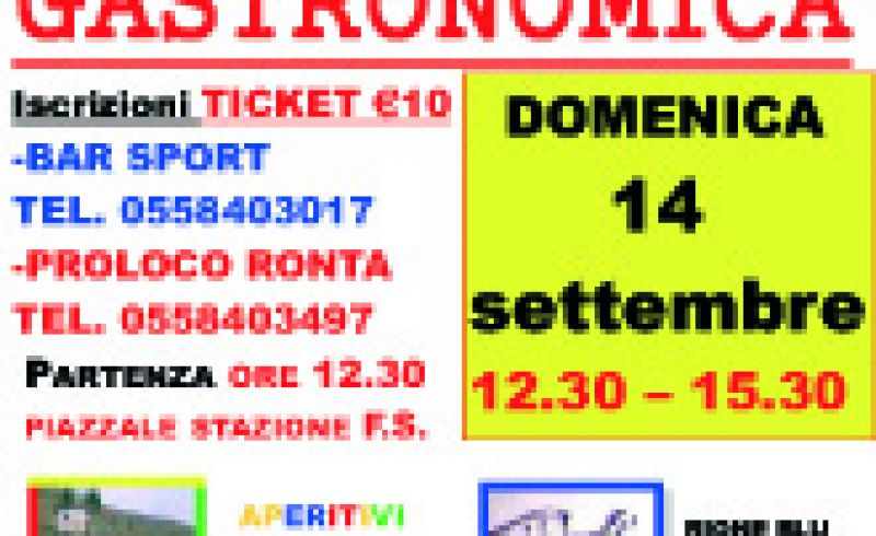 14th/09 - GASTRONOMIC EXCURSION